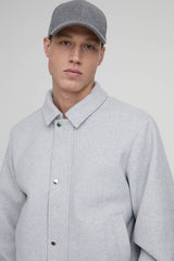 Boxy Melton Harrington Jacket