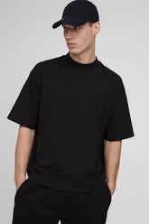 Oversized Boxy BM Signature Extended Neck T-shirt