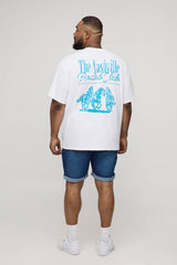 Plus Skinny Stretch Denim Shorts
