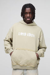 Oversized Paint Splatter Limited Edition Loopback Hoodie