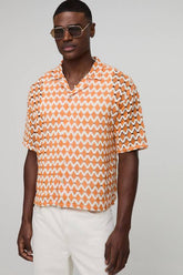 Oversized Boxy Revere Shirt