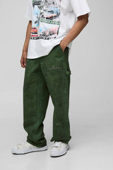 Relaxed Fit Vintage Overdye Carpenter Trousers