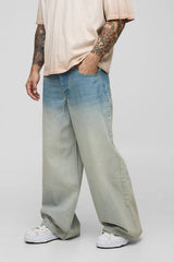 Extreme Baggy Rigid Stonewash Jeans