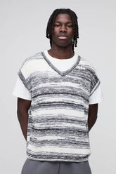 Boxy Ombre Stripe Knitted Tank