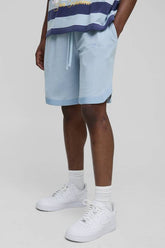 Homme Mid Length Pique Basketball Shorts