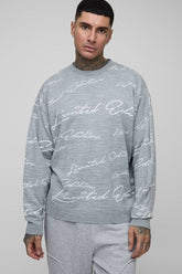 Tall Oversized Limited Edition Knitted Jumper