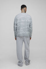 Tall Oversized Limited Edition Knitted Jumper