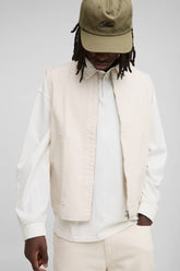 Denim Carpenter Ecru Vest