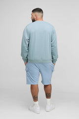 Plus Limited Edition Print Spray Wash Regular Fit Sweater