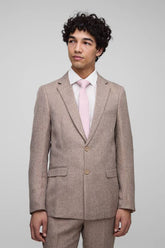 Slim Fit Single Breasted Suit Jacket