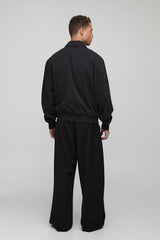 Tall Technical Utility Cargo Pocket Harrington Jacket