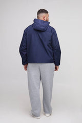Plus Regular Fit Lightweight Quilted Hooded Jacket