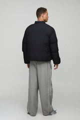 Tall Mono Padded Oversized Bomber Jacket