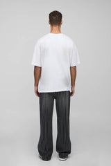 Tall Stripe Rhinestone Relaxed Fit Jeans