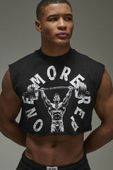 One More Rep Boxy Cropped Tank