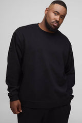 Plus Essential Oversized Crew Neck Sweatshirt