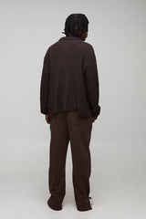 Tall Essential Boxy Brushed Knitted Shirt