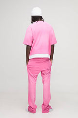 OFCL MAN Spray Wash Faux Layer Boxy Oversized T-Shirt