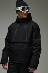 Man Active Ski Waterproof Fleece Lined Half Zip Jacket