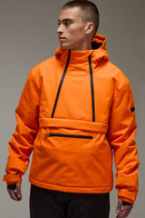 Man Active Ski Waterproof Fleece Lined Half Zip Jacket