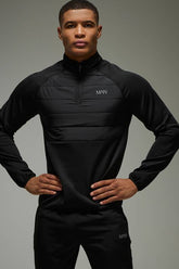 Man Active Lightweight Quilted 1/4 Zip