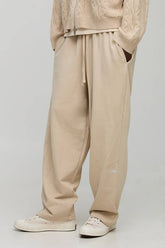 Balloon Fit Loopback MAN Script Embroidered Joggers
