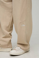 Balloon Fit Loopback MAN Script Embroidered Joggers