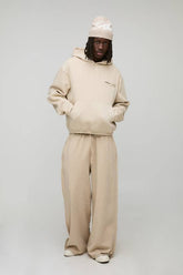 Oversized Pocket Detail Man Tab Hoodie