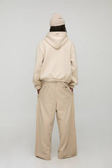 Oversized Pocket Detail Man Tab Hoodie