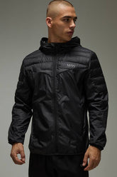 Man Active Lightweight Quilted Regular Fit Windbreaker
