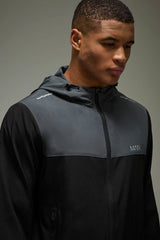 Man Active Colour Block Regular Fit Woven Tracksuit