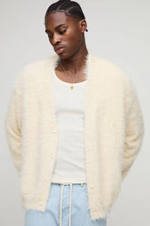 Oversized Extreme Fluffy Knitted Cardigan