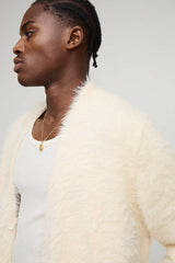 Oversized Extreme Fluffy Knitted Cardigan