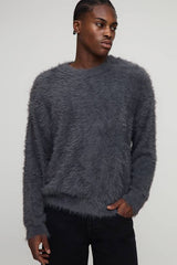 Oversized Extreme Fluffy Knitted Jumper
