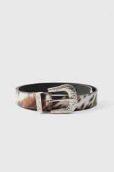 Western Buckle Cow Belt