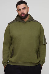 Plus Regular Fit Utility Hoodie