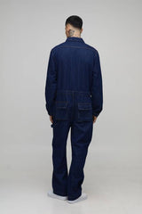 Tall Contrast Stitch Relaxed Fit Boilersuit