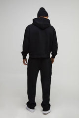 Oversized Boxy Over The Seams Eagle Graphic Hoodie