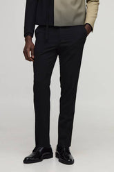Slim Fit Contrast Tape Tailored Trousers