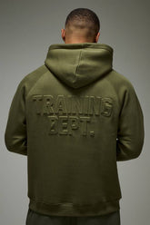 Training Dept Embossed Oversized Hoodie