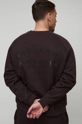 Oversized Per Sempre Heavyweight Raglan Sweatshirt