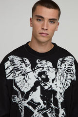 Oversized Boxy Renaissance Jacquard Knitted Jumper