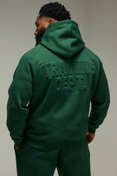 Training Dept Oversized Embossed Hoodie