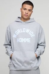 Oversized Worldwide Homme Hoodie