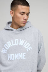 Oversized Worldwide Homme Hoodie