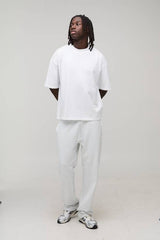 Essential Oversized Boxy Extended Neck T-Shirt