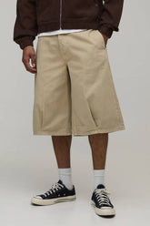 Balloon Fit Pleated Jorts