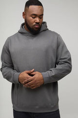 Plus Regular Fit Tokyo Floral Print Hoodie