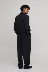 Tailored Cropped Elasticated Hem Co-ord Blazer