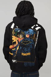 Oversized Batman License Printed Hoodie